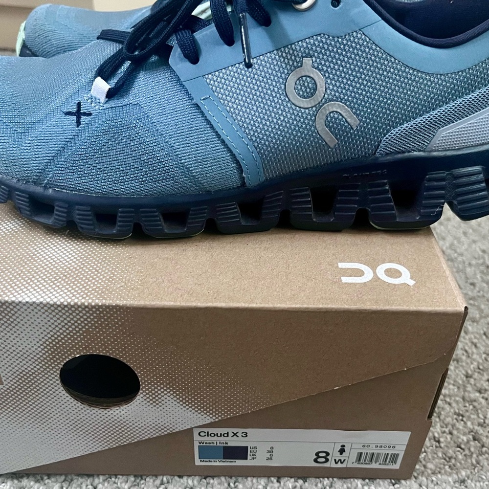 On Cloud X3 Women's Running Shoes - Blue
